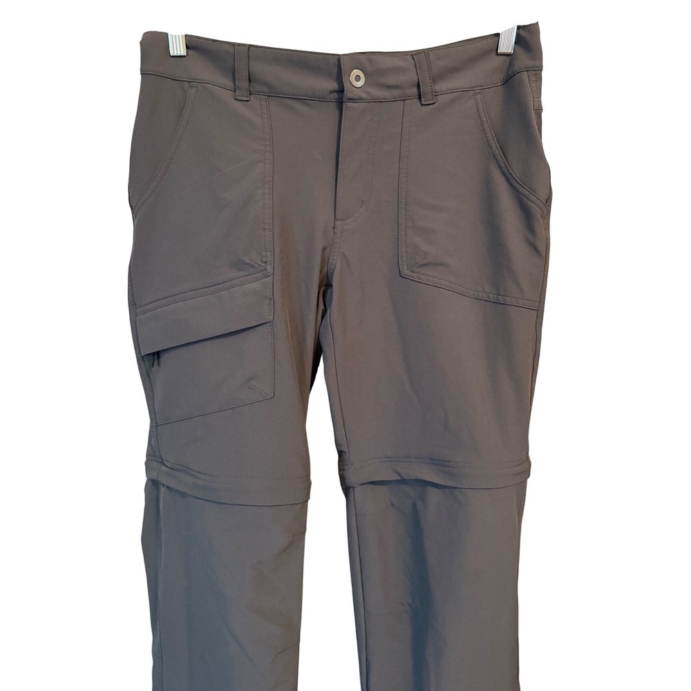 Columbia Convertible Hiking‎ Pants Women's Size 10 Regular Gray Travel